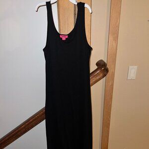 Zanana black tank dress Sz S